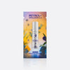 iS Clinical Retinol+ Emulsion 0.3 2g sample sachet with silver bottle image on orange and blue floral background